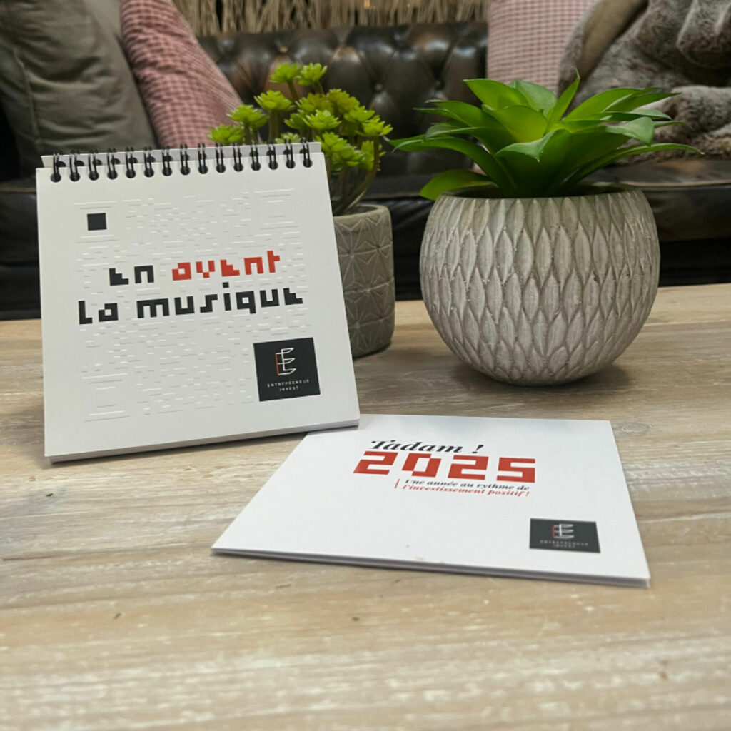 Entrepreneur Invest - calendrier de l’avent ludique et carte de vœux