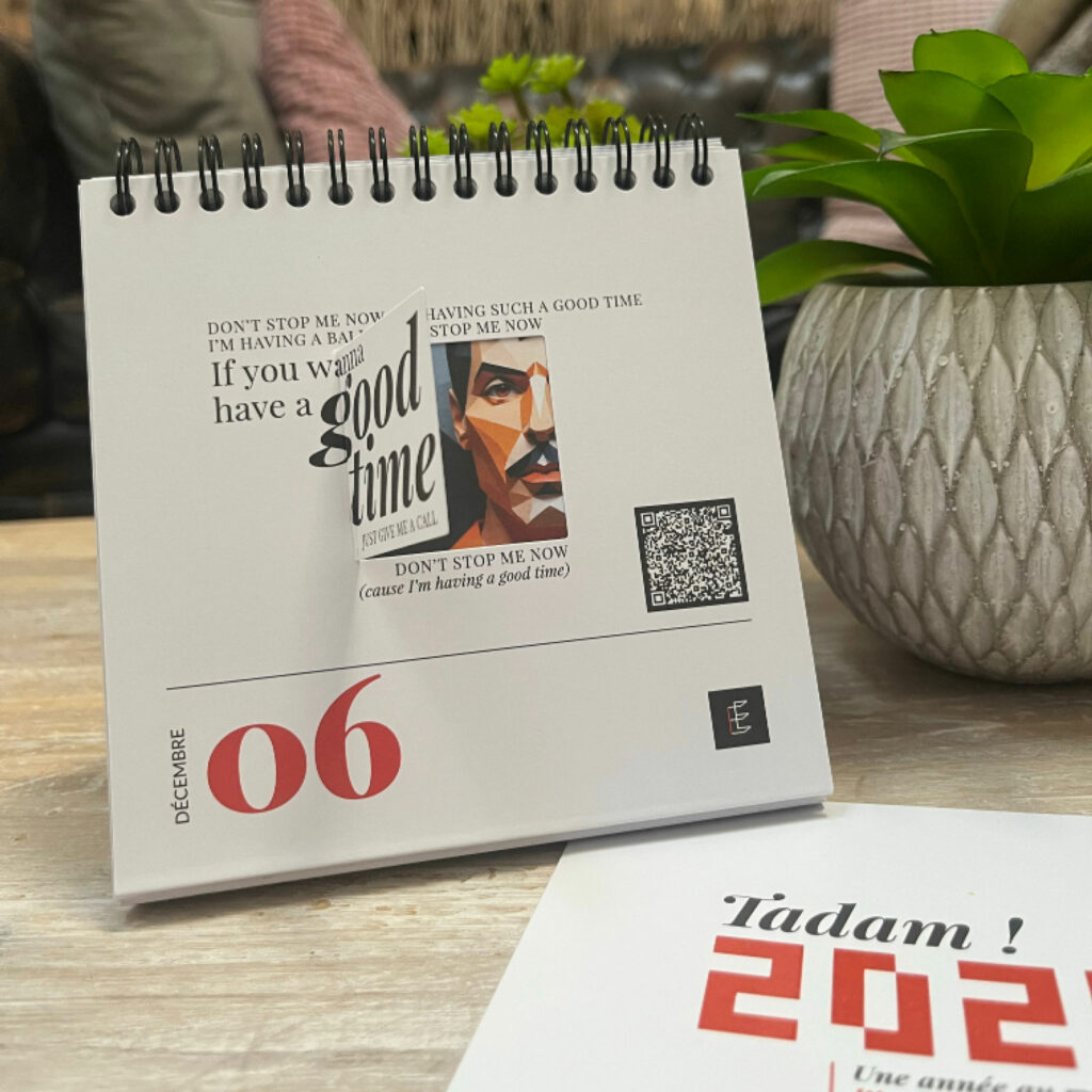 Entrepreneur Invest - calendrier de l’avent ludique et carte de vœux