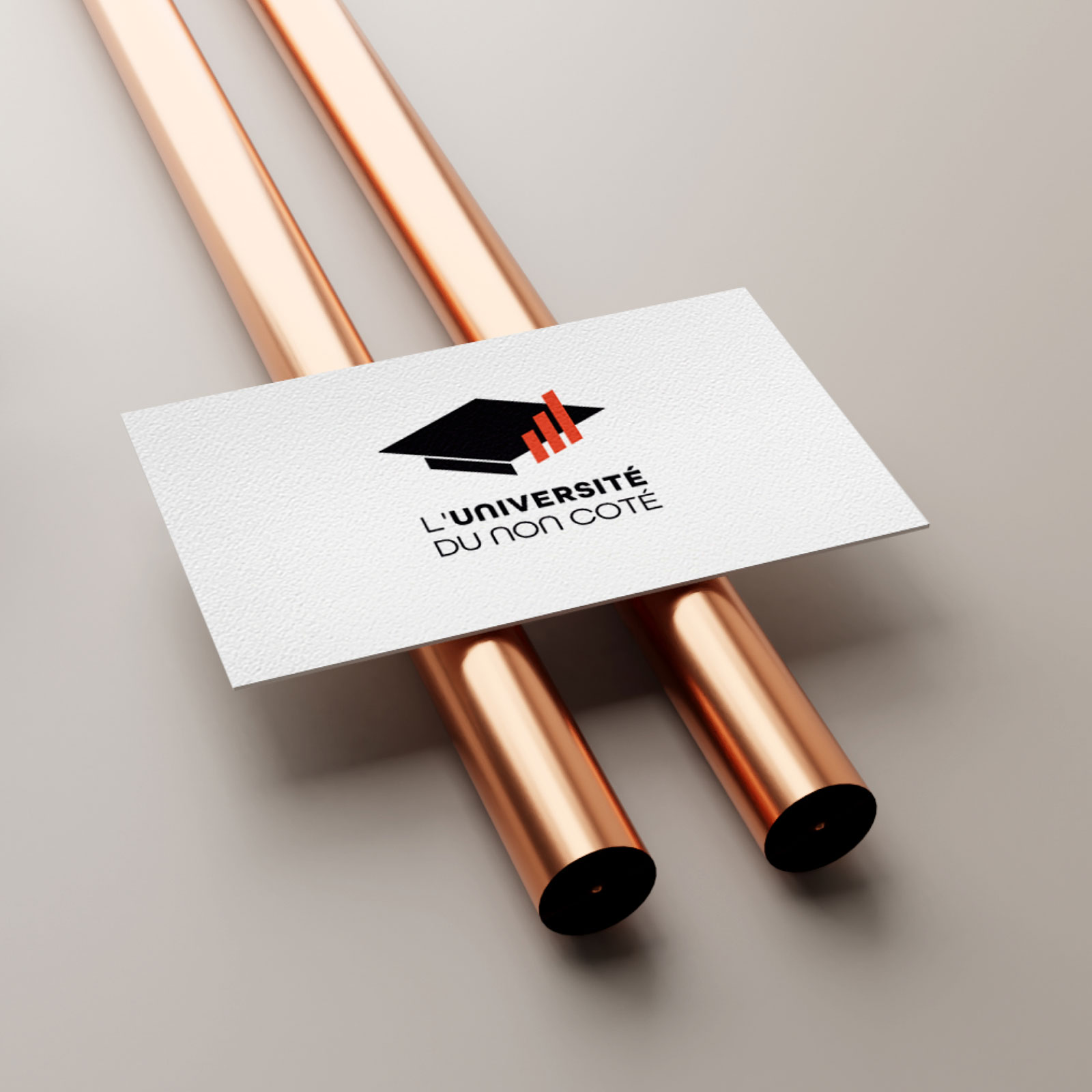 L’université du non coté - identité visuelle