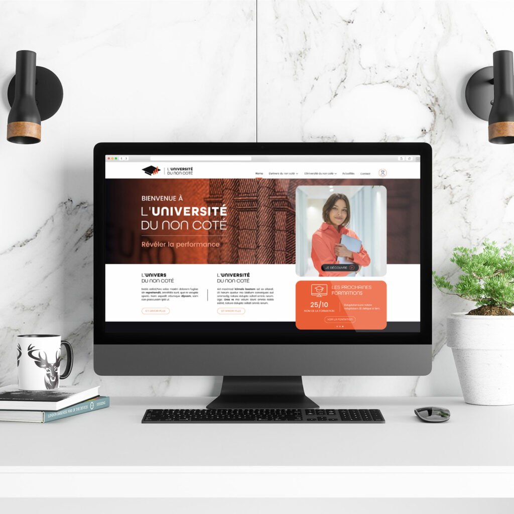 L’université du non coté - identité visuelle