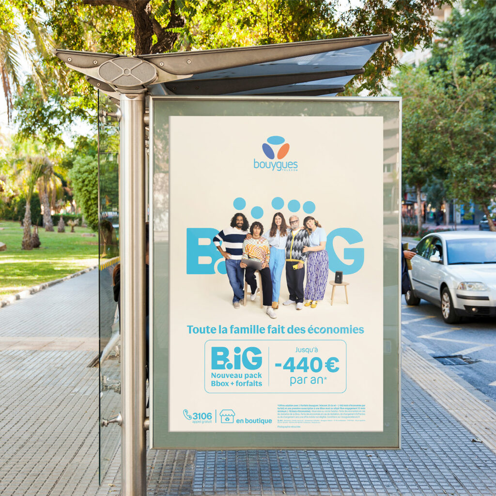 Bouygues Telecom - communication visuelle