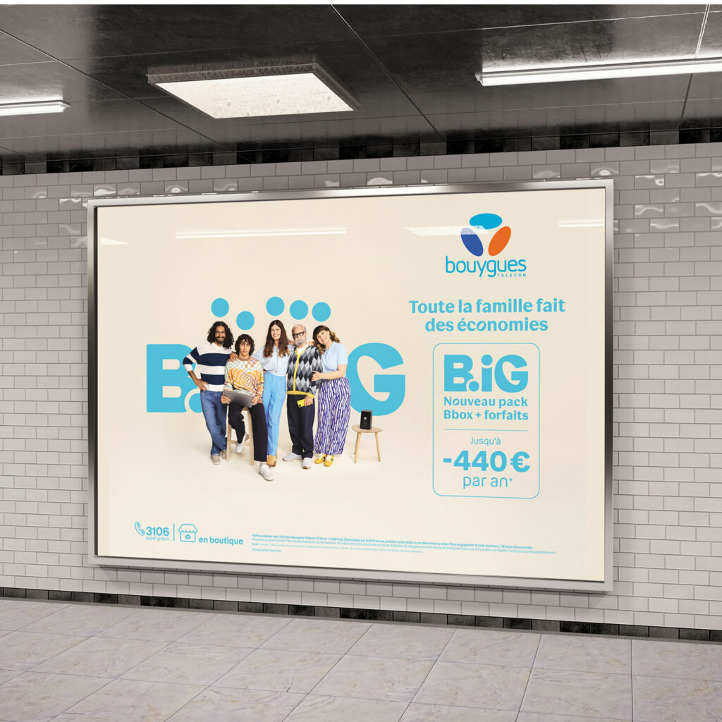 Bouygues Telecom - communication visuelle